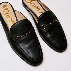 SAM EDELMAN | 8.5 Linnie Leather Mule Shoe Loafer